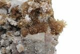 Brown , Radiating Creedite Crystals - Qinglong, China #225150-2